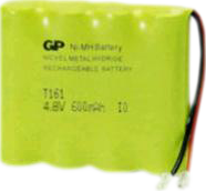 Аккумулятор GP T 161  4,8v  600mAh