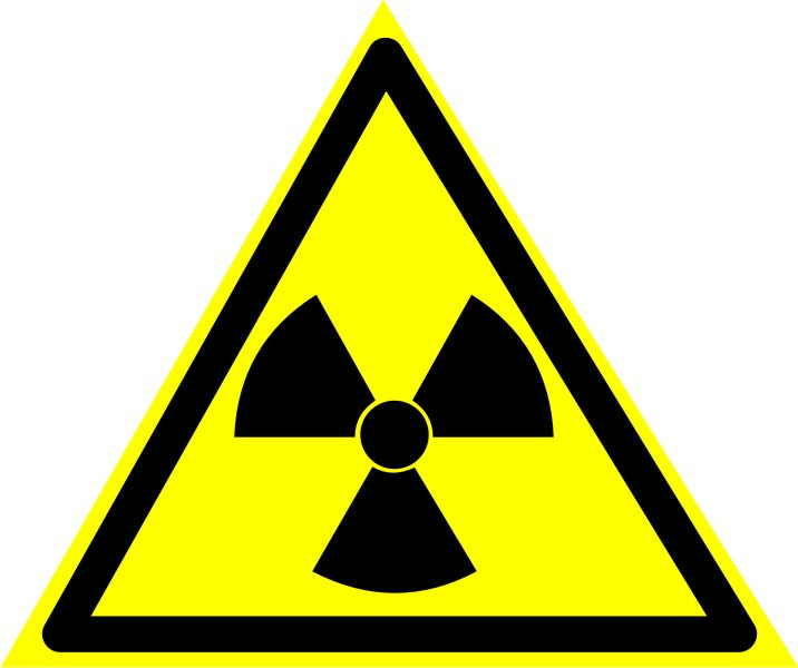 Знак "Радиоактивные вещества или ионизирующее излучение"