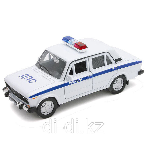 Игрушка модель машины 1:34-39 LADA 2106 МИЛИЦИЯ ДПС