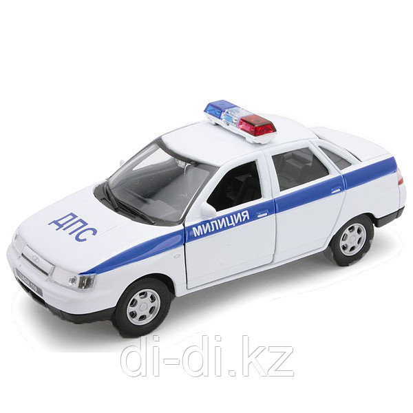 Игрушка модель машины 1:34-39 LADA 110 МИЛИЦИЯ ДПС