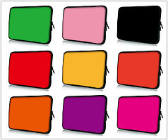 Netbook Bag 10",Color(чехол для нетбука с молнией,несколько расцветок)