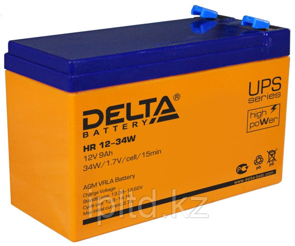Delta аккумуляторная батарея HR12-34W