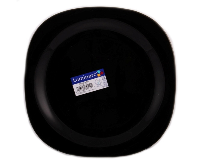 Тарелка обеденная Luminarc Carine Black 260 мм H3666 - фото 2 - id-p41810092