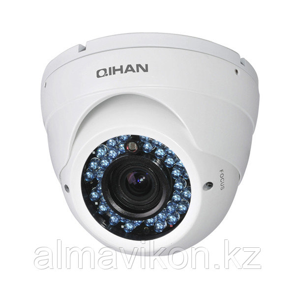 Видеокамера цветная купольная HD 1080P QIHAN (QH-4406F2C-X) - фото 1 - id-p41831673