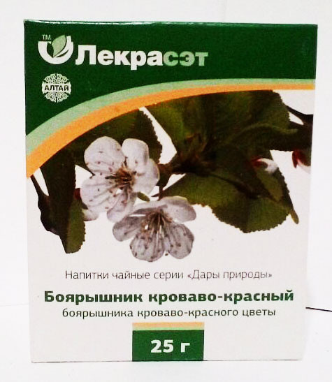 Боярышник кроваво- красный цветки, 25 г