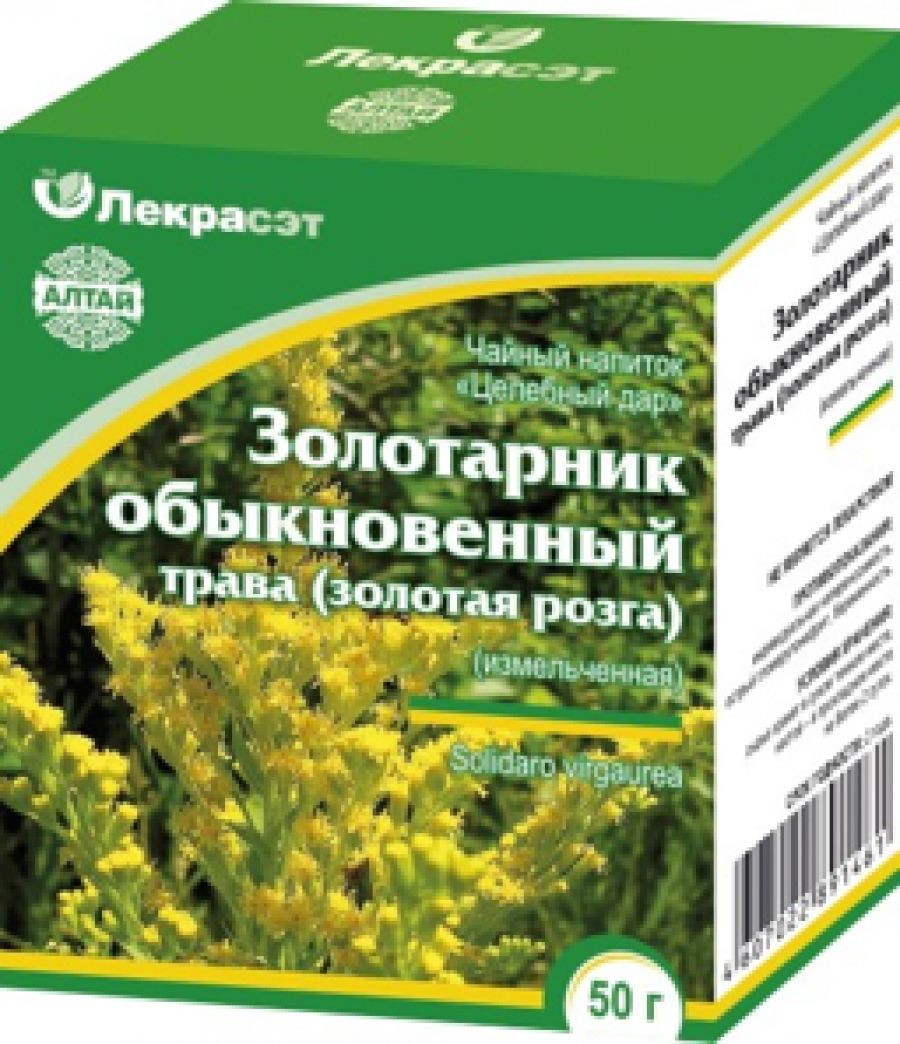 Золотарник обыкновенный (золотая розга), 50 г