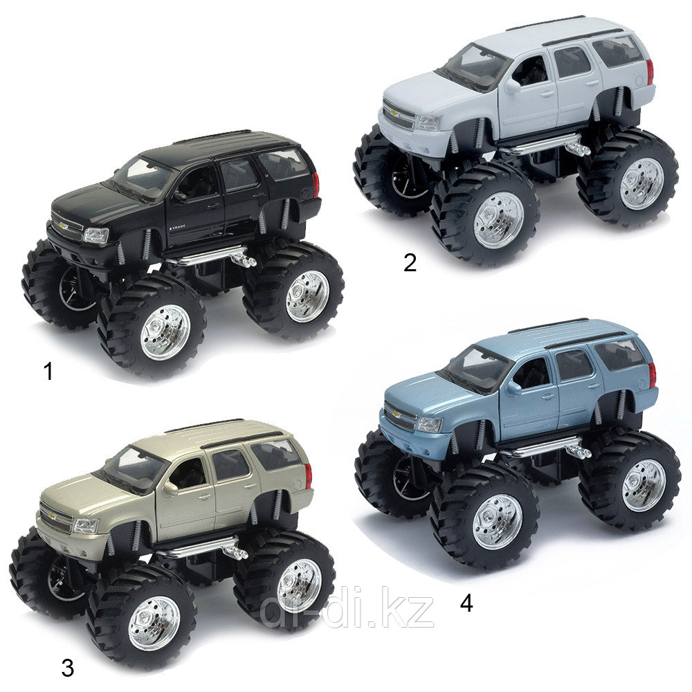 Игрушка модель машины 1:34-39 Chevrolet Tahoe Big Wheel