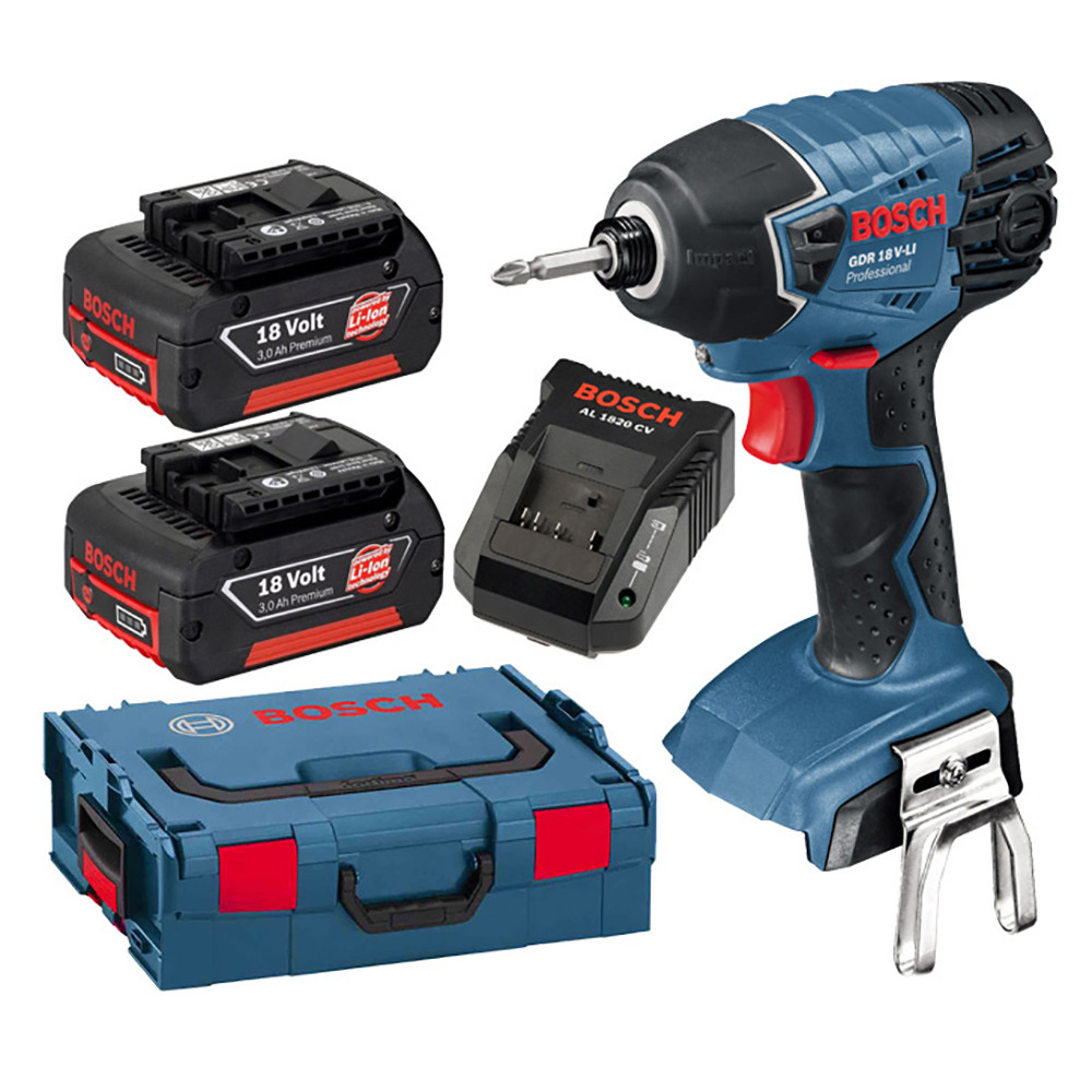 Аккумуляторный ударный гайковерт BOSCH GDR 18 V-LI