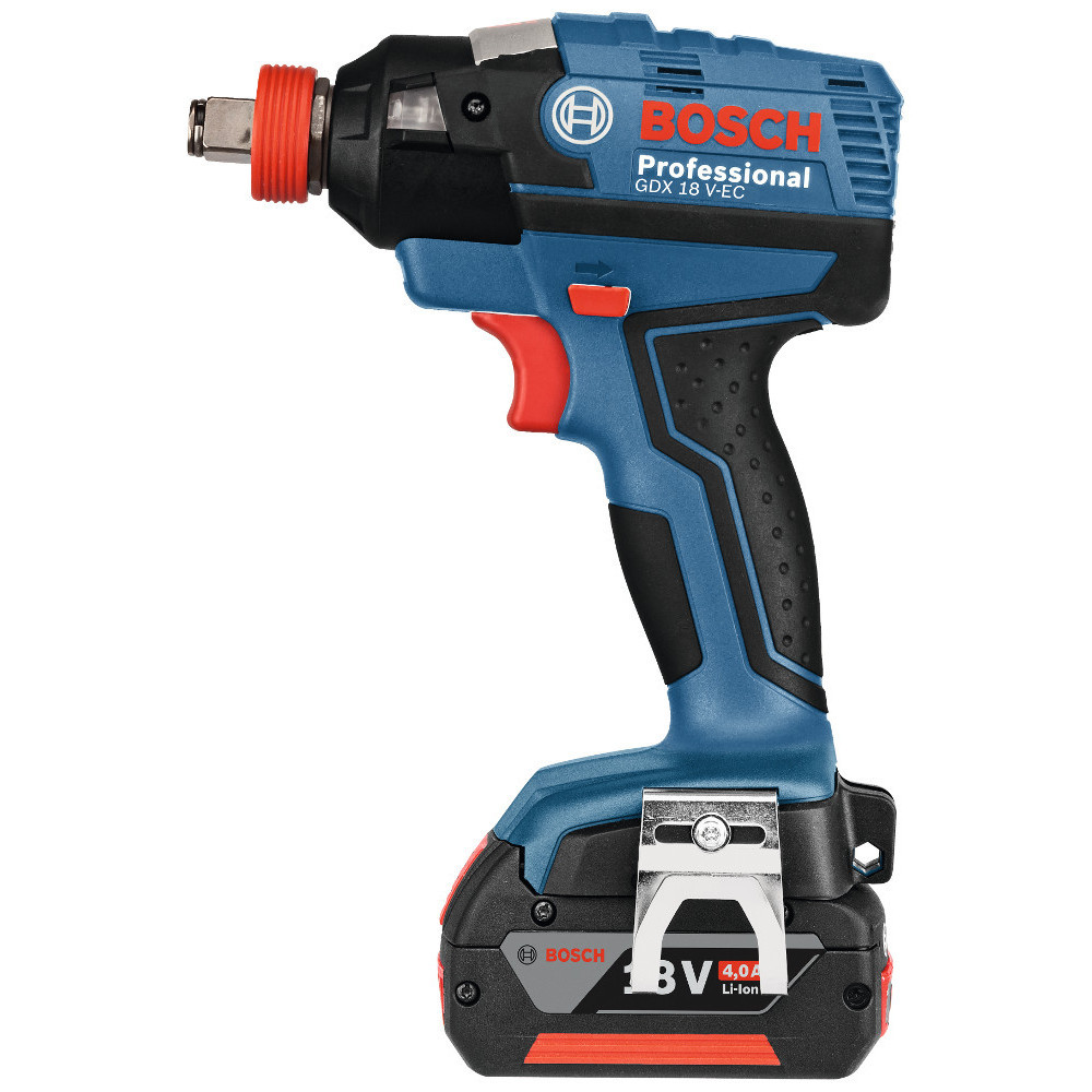 Аккумуляторный ударный гайковерт BOSCH GDX 18 V-EC