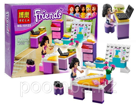 Конструктор Bela Friends "Ателье Эммы"81 деталь