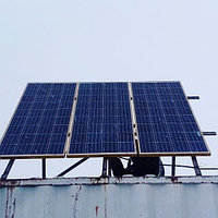 Солнечная электростанция 2 квт/день обеспечивает электричеством частный дом