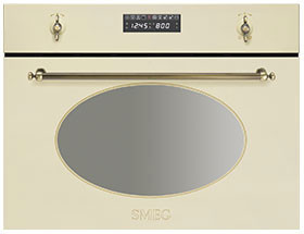 Компктная духовка Smeg S845MCPO9 с функцией микроволновки
