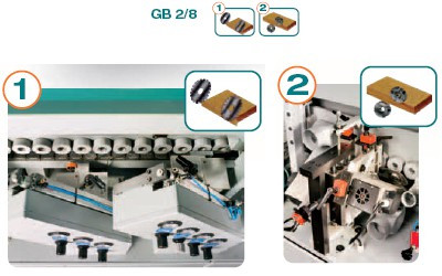Автоматический кромкооблицовочный станок GB 2-8 (GRIGGIО) - фото 2 - id-p41978899