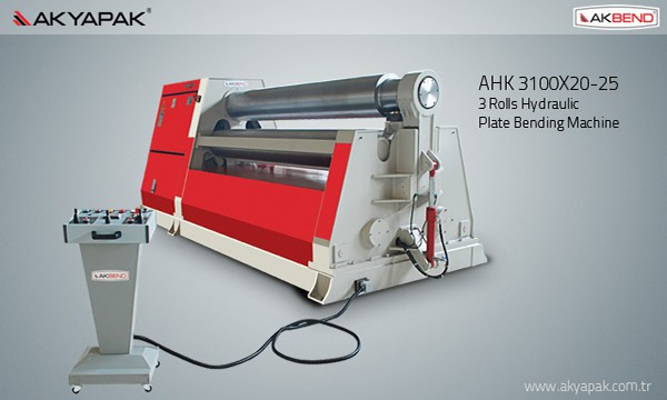 AHK 3-х Валковые Гидравлические листогибочные станки - фото 2 - id-p41979240