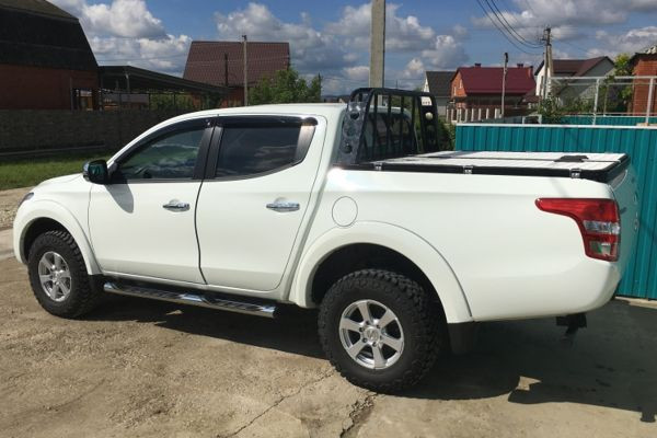 Алюминиевая крышка трансформер Mitsubishi L200 - фото 2 - id-p41980612