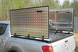 Алюминиевая крышка трансформер Mitsubishi L200 2015-, фото 6