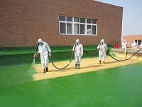 Покрытие бесшовное, эластичное. Полиурия