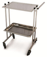 Столик со стеклянной полкой медицинский СМИ 003