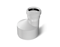 Переходник ПВХ канализационный 3.2 mm 70/50