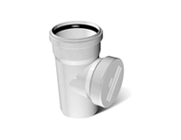 Ревизия ПВХ канализационная 3.2 mm д100