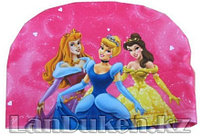 Детская шапочка чепчик для плавания (Принцессы Диснея) розовая