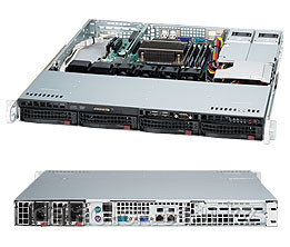 Корпус для сервера Supermicro CSE-813MFTQC-R407CB  Rack 1U, фото 2