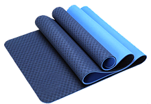 Антибактериальный коврик для йоги, фитнеса ECO-FRIENDLY TPE Yoga Mat, 8 мм