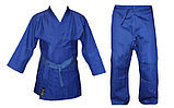 Кимоно для дзюдо синее, взрослое, фото 4