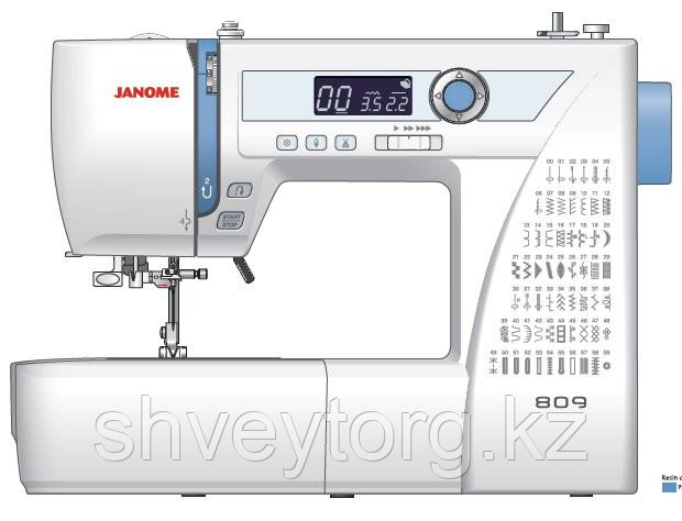 Компьютеризированная швейная машина Janome 809 F