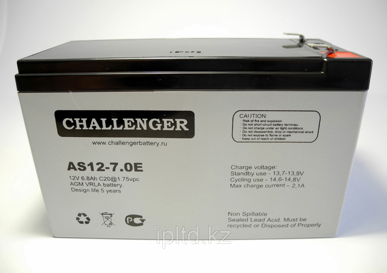 Аккумуляторная батарея Challenger AS12-7.0 (AGM)