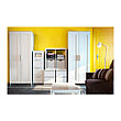 Шкаф 2-дверный БРИМНЭС белый 78x190 см ИКЕА, IKEA, фото 4