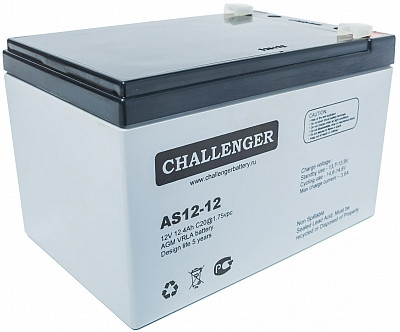 Аккумуляторная батарея Challenger AS12-12 (AGM)