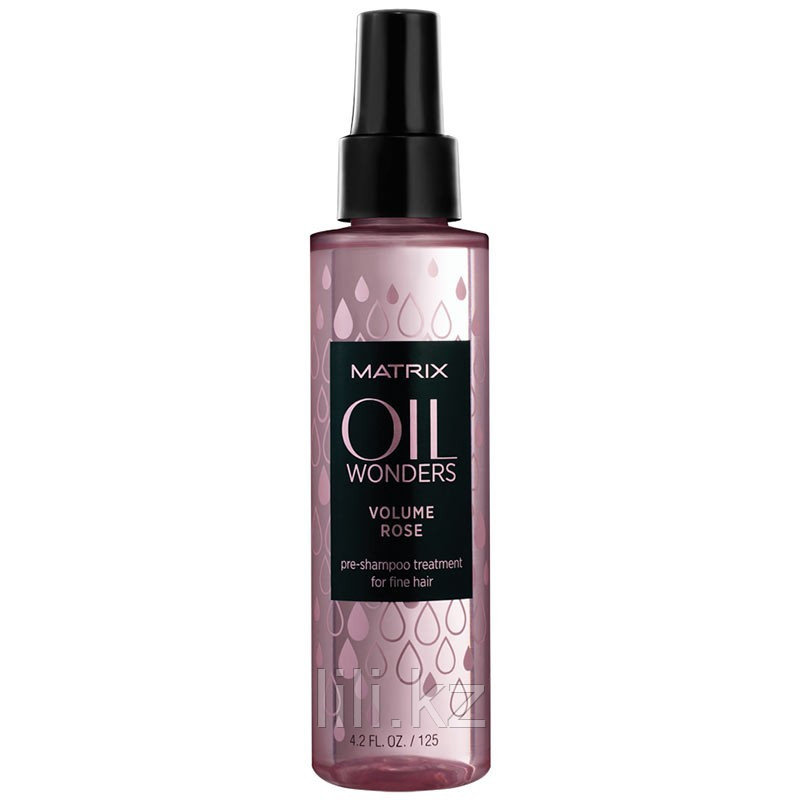 Легкий еженедельный уход для применения перед шампунем Matrix Oil Wonders Volume Rose 125 мл.