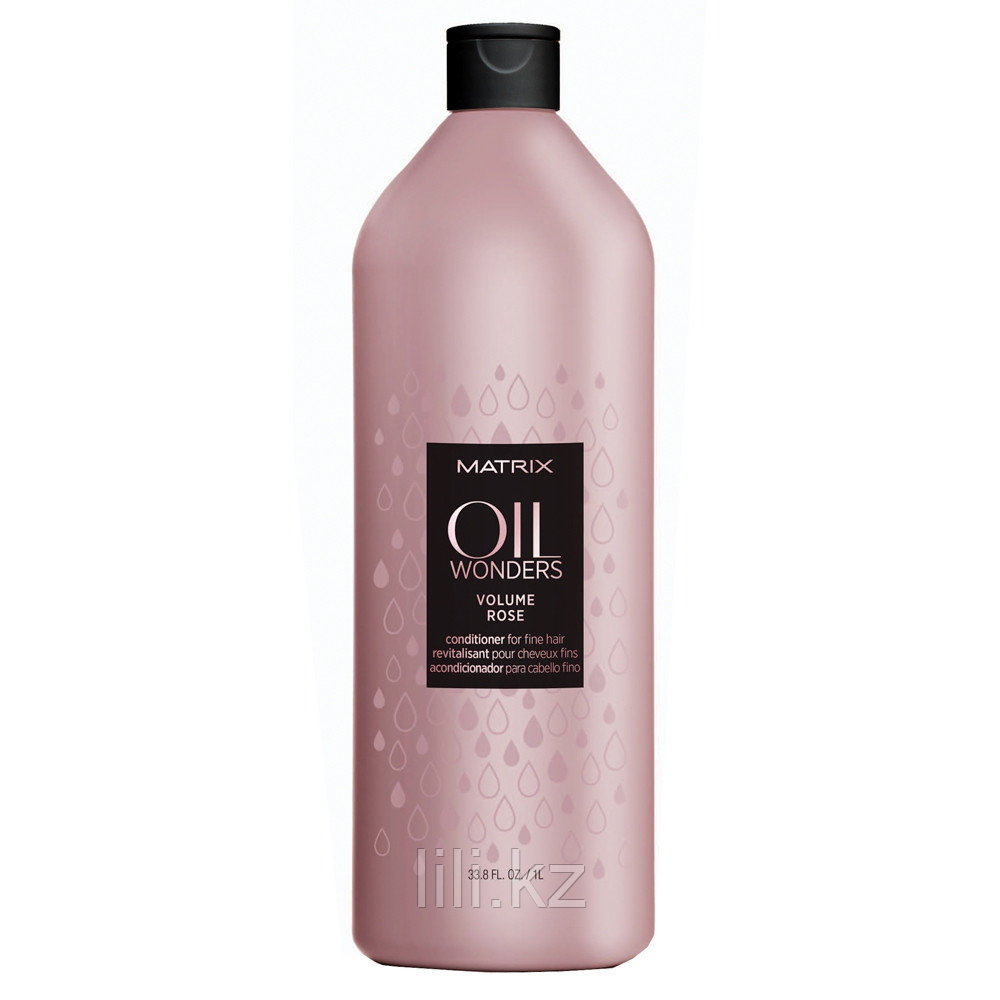 Легкий кондиционер для объема тонких волос Matrix Oil Wonders Volume Rose 1000 мл.