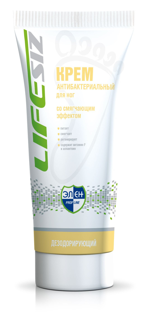 ДЕЗОДОРИРУЮЩИЙ КРЕМ ДЛЯ НОГ «ЭЛЕН» ТУБА 100МЛ., фото 1