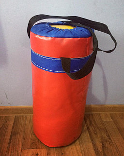 Боксерский мешок (груша) баннер, опилки, 50 см