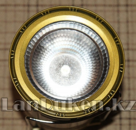 Ручной светодиодный фонарь 2 в 1 золотистый "Rechargeable Camping Lantern SH-5800T" с USB выходом - фото 3 - id-p42018312