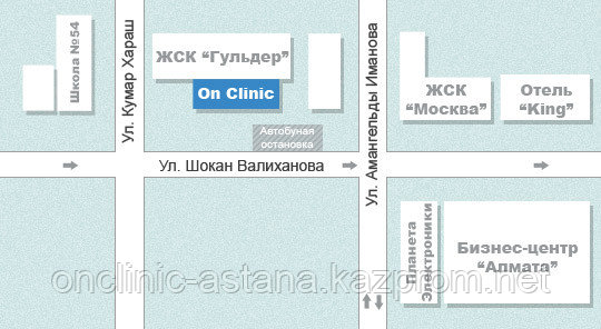Схема проезда