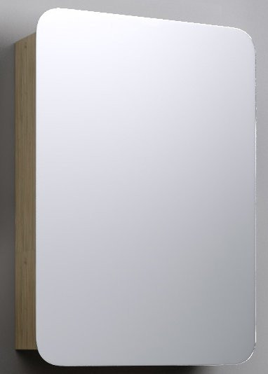"Вега" Шкаф-зеркало, цвет дуб сонома Veg.04.05, ТМ «AQWELLA»