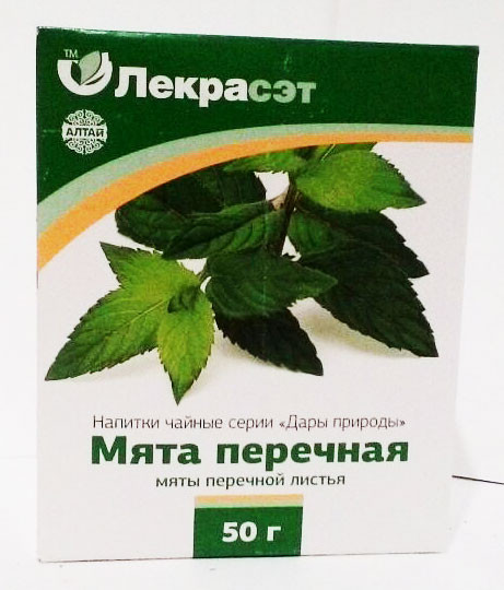Мята, лист, 50 г