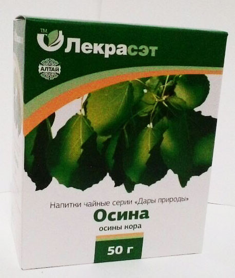 Осина, кора, 50 г