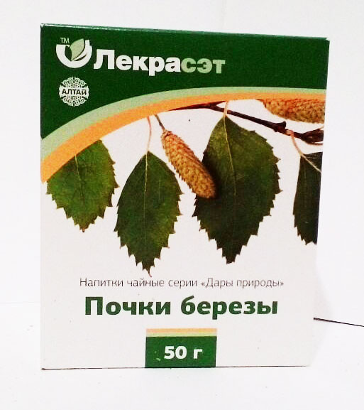 Березы, почки, 50 г