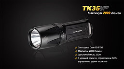 Фонарь тактический светодиодный Fenix TK35 UE (2018), 3200 Lm, USB зарядка (без элементов питания), фото 2