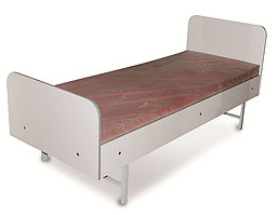 Кровать палатная с металлическим каркасом КФ 008