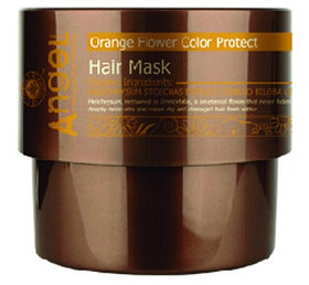 Защитная маска для волос «Сияющий цвет» с цветком апельсина 500 g Angel Provence