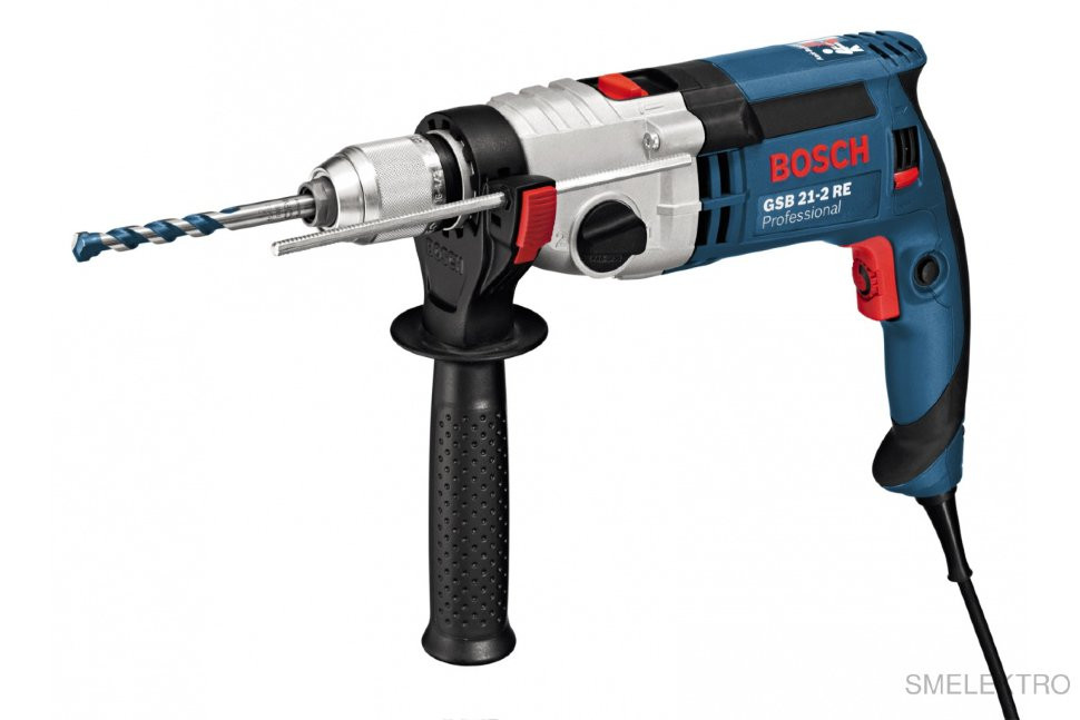 Дрель ударная BOSCH GSB 21-2 RE 060119C500