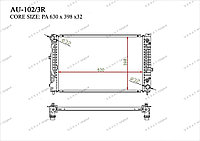 Радиатор основной Great Audi A4. B5 1994-2000 2.4i V6 / 2.6i V6 / 2.8i V6 4B0121251AF