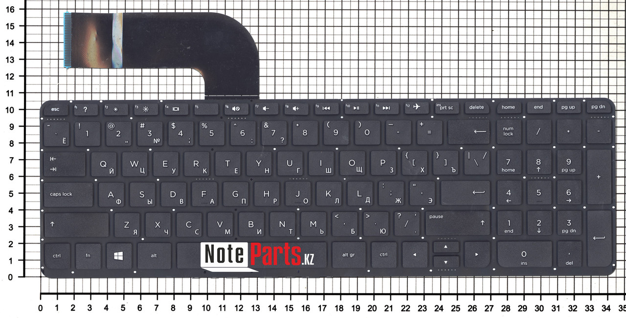 Клавиатура для ноутбука HP Pavilion 15-P, 17-F без рамки - фото 1 - id-p42168564