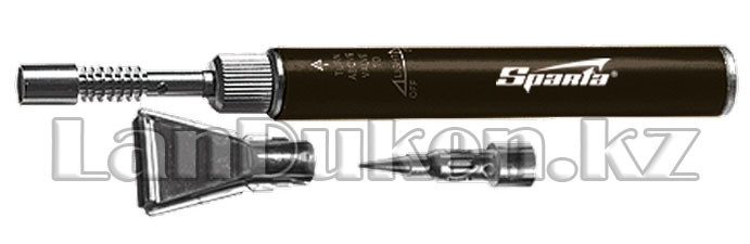 Горелка газовая тип "Карандаш" + 2 насадки для пайки 200 мм SPARTA 914185 (002)