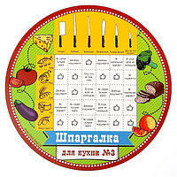 Коврик для резки "Шпаргалка №3", 30 см